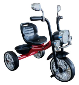 Велосипед трехколесный Slider, колеса EVA 10 и 8", фара, свет, звук, корзинка