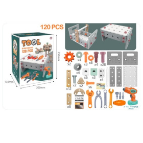 Набор "Инструменты" 120 деталей Набор "Инструменты" 120 деталей