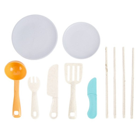 Набор Girl's Club "Посуда", 17 предметов, органические материалы