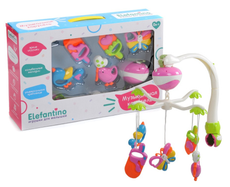 Музыкальная  карусель "Elefantino"