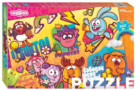 Мозаика "puzzle" 360 "Смешарики"