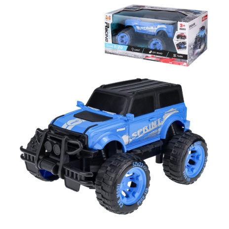 Машинка р/у (размер 19х13х10 см,свет,3,7V,USB, 2*AA не в компл, в кор.)