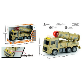 Машинка инерционная "Военная"