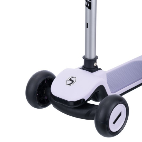 Самокат трехколесный Slider, светящиеся колёса полиуретановые, руль складной металлический Самокат трехколесный Slider, светящиеся колёса полиуретановые, руль складной металлический