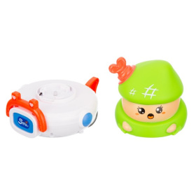 Машинка "Грибочек" "Elefantino" на пульте р/у, игрушка снимается, световые и звуковые эффекты