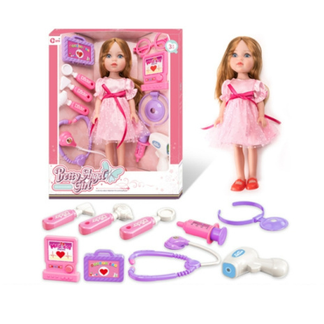 Набор "Доктор": кукла 35 см, с аксессуарами