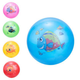Мяч детский "рыбки", в ассортименте