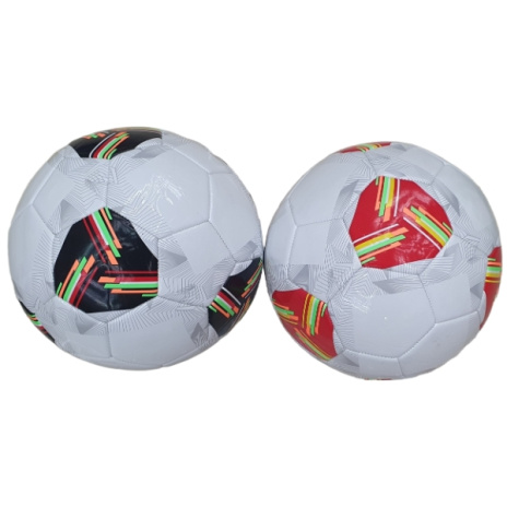 Мяч футбольный, PVC, 2 слоя, размер 5, цвета микс