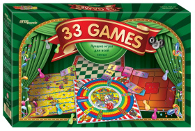 Игра "33 лучшие игры мира" в/к 33*21,5*5 см