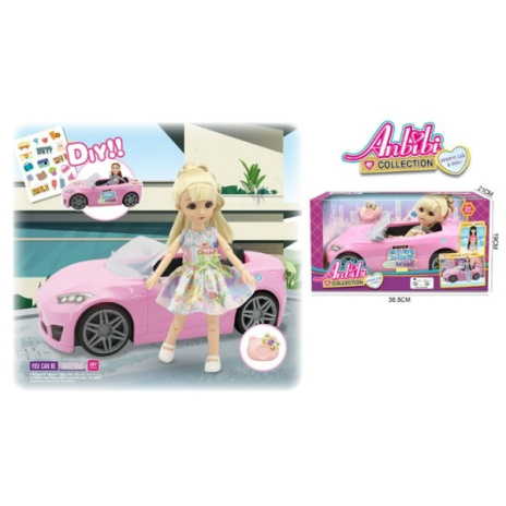 Кукла 30 см (ручки и ножки шарнирные) в наборе с аксессуарами, транспортным средством