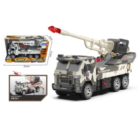 Машинка "Ракетная установка со снарядами" инерционная