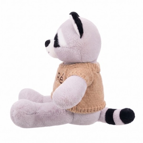 Игрушка мягконабивная Енот Тирле в свитере, 20 см, в/п 20*10*8 см