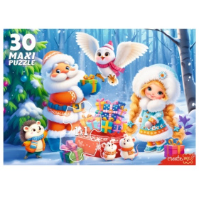 Mакси-пазлы 30 элементов "Сказочная компания" Mакси-пазлы 30 элементов "Сказочная компания"