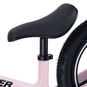 Беговел Slider, надувные колеса 14 дюймов, цвет: розовый