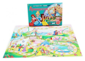 Игра-ходилка настольная "Принцессы"