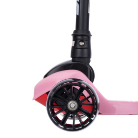 Самокат трехколесный Slider, колеса светящиеся, руль складной