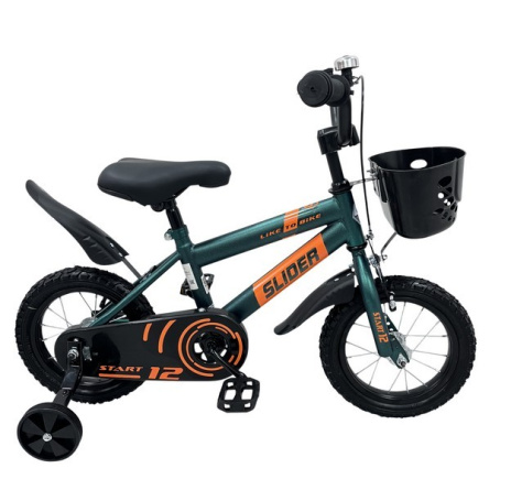 Велосипед 2-х колесный "Slider Start 12" с дополнительными колёсами