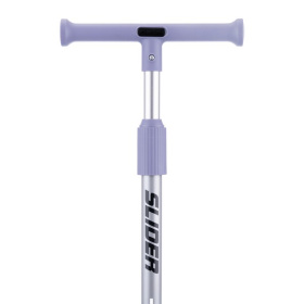 Самокат трехколесный Slider, светящиеся колёса полиуретановые, руль складной металлический