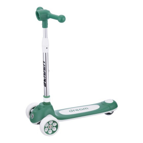 Самокат трехколесный Slider, светящиеся колёса и платформа, руль складной с фонариком Самокат трехколесный Slider, светящиеся колёса и платформа, руль складной с фонариком