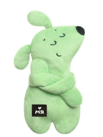 "Мяшечки" игрушка с вишнёвыми косточками (Собачка Штраус)