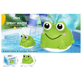 Игрушка для купания "Лягушонок", фонтанчик, мягкий свет, размер: 10*11,2*9,2 см