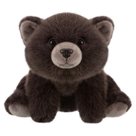 Мишка темно-серый, 25 см
