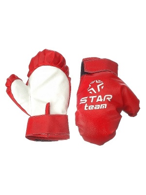 Детские игровые боксёрские перчатки "STAR TEAM"