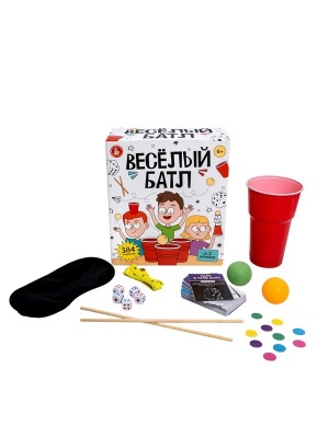 Игра настольная "Весёлый баттл" 12+, в/к