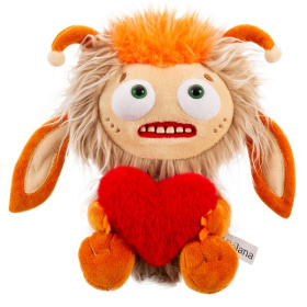 Сказочное существо Диси с сердцем, 21 см