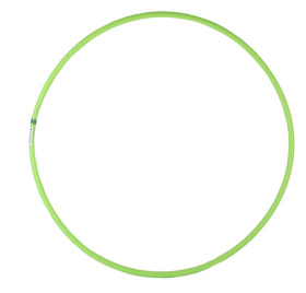 Обруч d 80см, облегченный, цвет: салатный