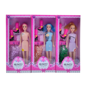 Кукла с аксессуарами, 3 вида в ассортименте