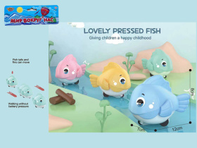 Рыбка инерционная, в ассортименте