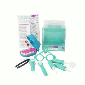 Игровой набор «Стоматолог» 8 предметов, в/к Игровой набор «Стоматолог» 8 предметов, в/к
