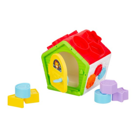 Игровой центр Elefantino "Музыкальный домик", забавные звуки, голоса животных, колыбельные, сортер