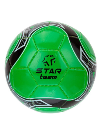 Мяч футбольный "STAR Team" PVC, 5 цв. в ассорт. (оранж. красн. зелен. желт. бел.), диаметр 22 см. Мяч футбольный "STAR Team" PVC, 5 цв. в ассорт. (оранж. красн. зелен. желт. бел.), диаметр 22 см.