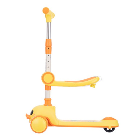 Самокат трехколесный Slider, колеса светящиеся, руль складной Самокат трехколесный Slider, колеса светящиеся, руль складной