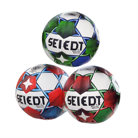 Мяч футбольный, PU, 2 слоя, размер 5, в ассортименте