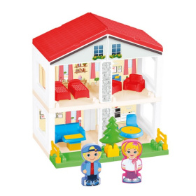 Конструктор "Любимый дом 2эт., с фигурками"