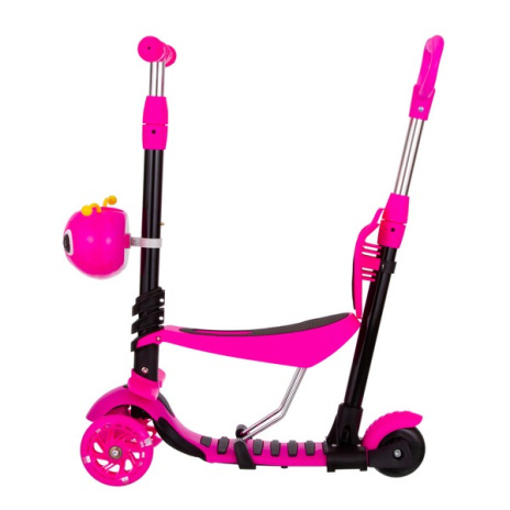 Самокат трехколесный с ручкой управления