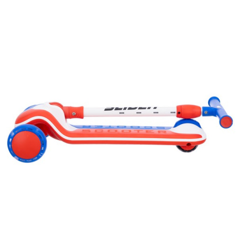 Самокат трехколесный Slider, колеса светящиеся, руль складной