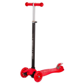 Самокат четырехколесный, колеса PU со светом