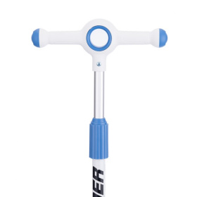 Самокат трехколесный Slider, колеса светящиеся, руль складной