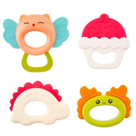 Набор "Погремушки" Elefantino 4 шт