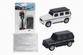 Машинка инерционная + светофор