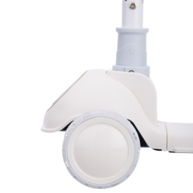 Самокат трехколесный Slider, колеса светящиеся, руль складной