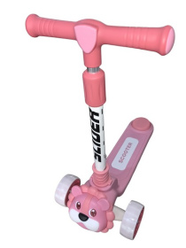 Самокат трехколесный Slider, колеса светящиеся