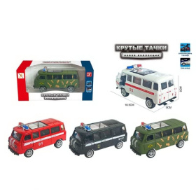 Машинка "Городская спецтехника" инерционная, в ассортименте