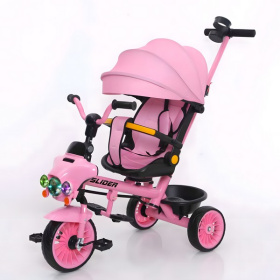 Велосипед трехколесный Slider с ручкой управления Велосипед трехколесный Slider с ручкой управления