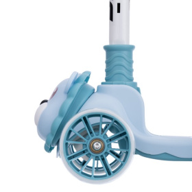 Самокат трехколесный Slider, колеса светящиеся