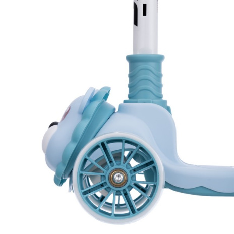 Самокат трехколесный Slider, колеса светящиеся